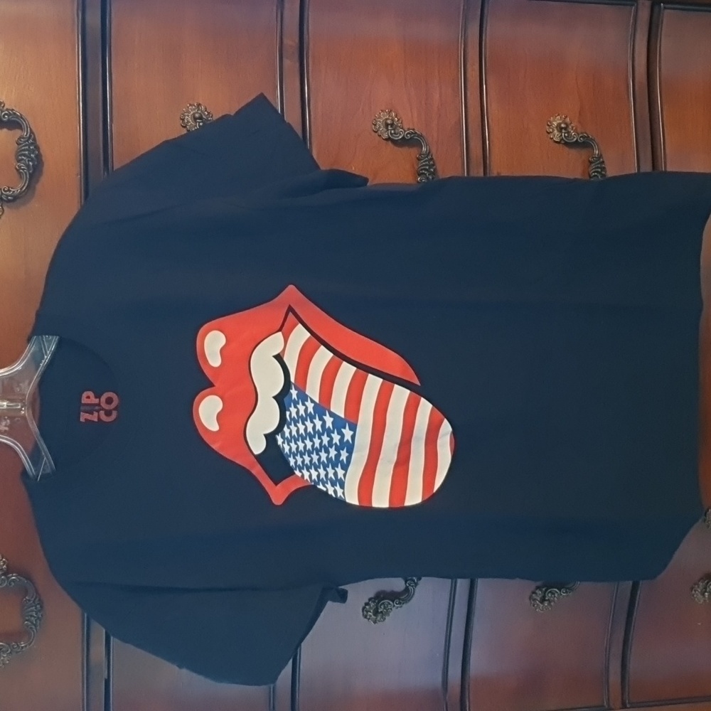 Rolling Stones Zip Code 2015 Concert Tee sz L